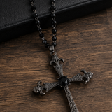 SL Signature Necklace- OBSIDIAN FAITH SPIRIT