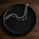 Bracelet SL Signature - Chaîne de foi argentée