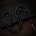 Collana SL Signature - Rosario Fede Ossidiana
