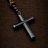 SL Signature Necklace - Obsidian Faith Rosary