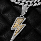 SL Signature Necklace - Iced Lightning Cuban Chain