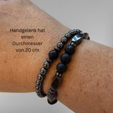 Black Duo Fusion – Premium Bracelet