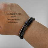 Black Sphere Duo Bracelet – Elite Edition