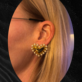SL Signature Earrings - Royal Heart