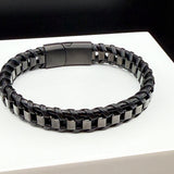 Black Armor Bracelet – Urban Steel Edition "LAST PIECE"