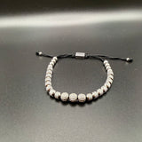 Silver Luxe Sphere Bracelet – Glow Edition "LAST PIECE"