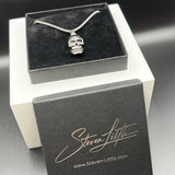 Silver Skull Necklace – Shiny Rebel Edition