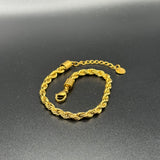 Golden Rope Bracelet – Classic Glow Edition