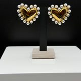 SL Signature Earrings - Royal Heart
