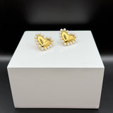 SL Signature Earrings - Royal Heart