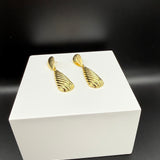 SL Signature Earrings- Golden Flow