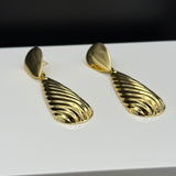 SL Signature Earrings- Golden Flow