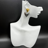 SL Signature Earring- Dual Heart Icon