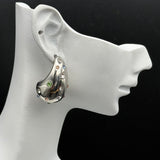 SL Signature Earring- Chrystal Chrome Drip