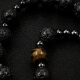 SL Signature Necklace - Obsidian Faith Rosary