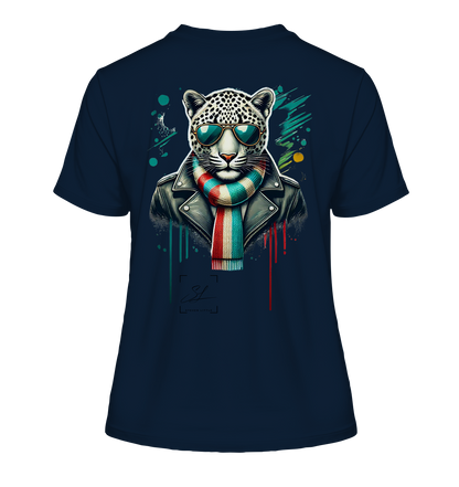 Urban Leopard - Fitted Ladies Organic Shirt