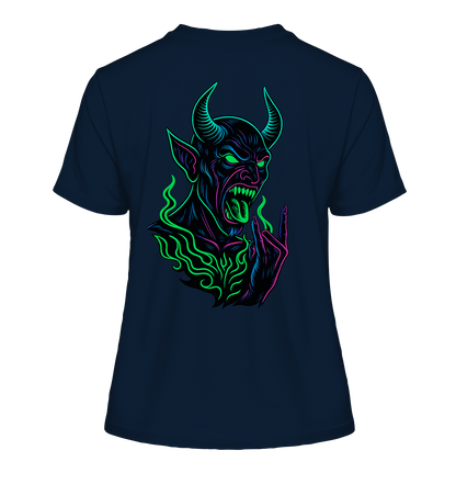 Neon Hellfire - Fitted Ladies Organic Shirt