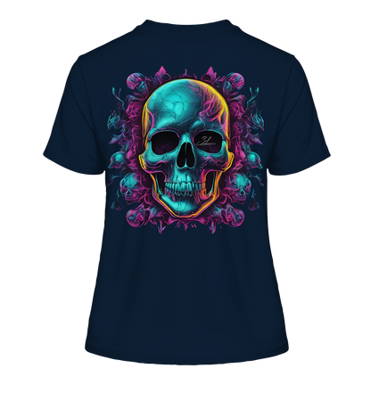 Galactic Skull - Fitted Ladies Organic Shirt