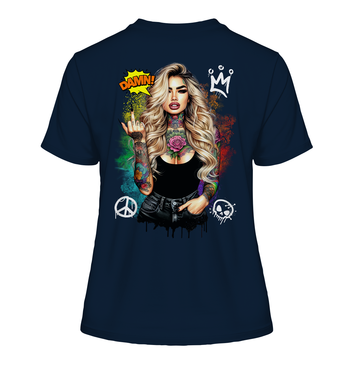 Ink Queen - Fitted Ladies Organic Shirt