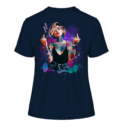 Rebel Rose - Fitted Ladies Organic Shirt