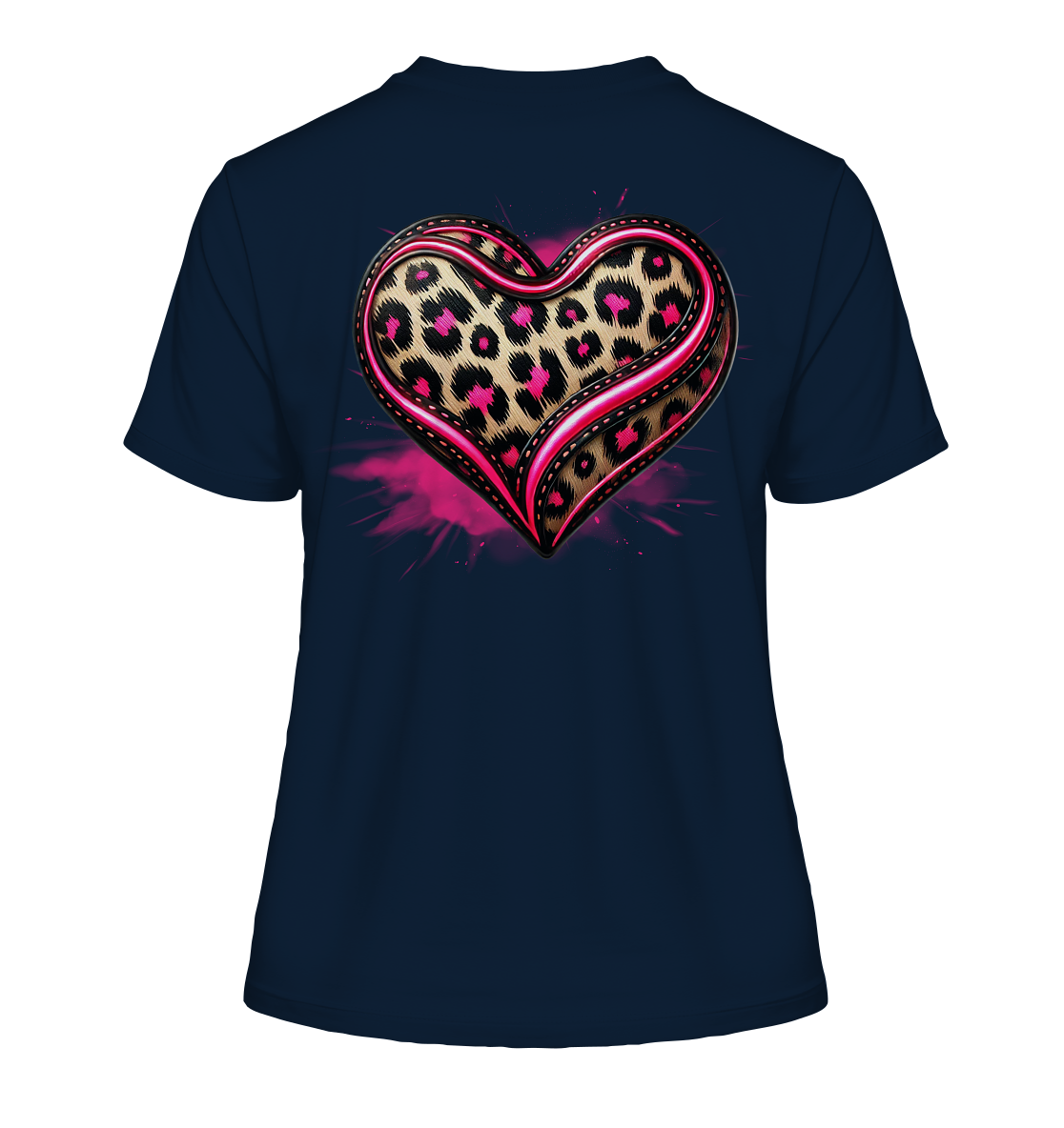 Wild Heart - Fitted Ladies Organic Shirt