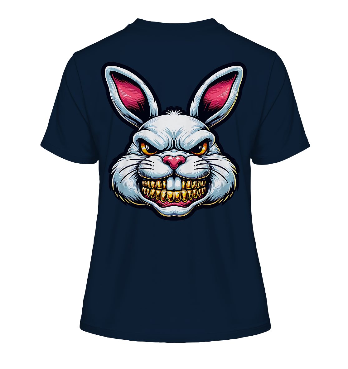 ToothBunny Terror - Fitted Ladies Organic Shirt
