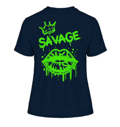 Kiss of Attitude - Fitted Ladies Organic Shirt
