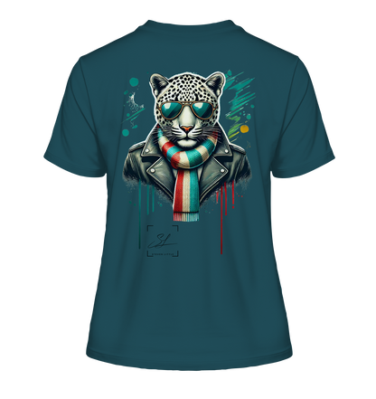 Urban Leopard - Fitted Ladies Organic Shirt