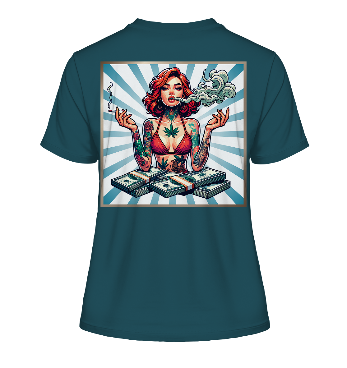 Rebel Rich - Chemise ajustée en coton bio pour femme