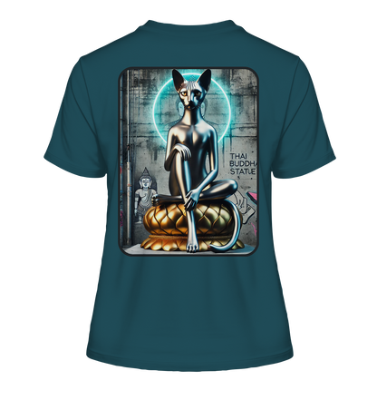 Mystic Cat - Fitted Ladies Organic Shirt