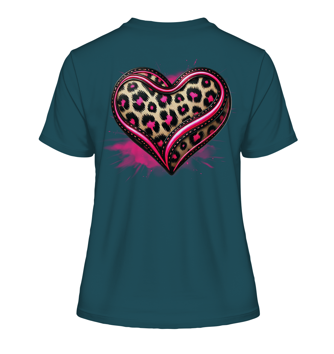 Wild Heart - Fitted Ladies Organic Shirt
