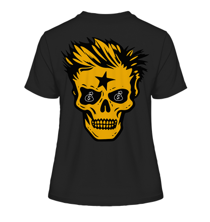 Golden Skull Dreams - Chemise bio ajustée pour femme