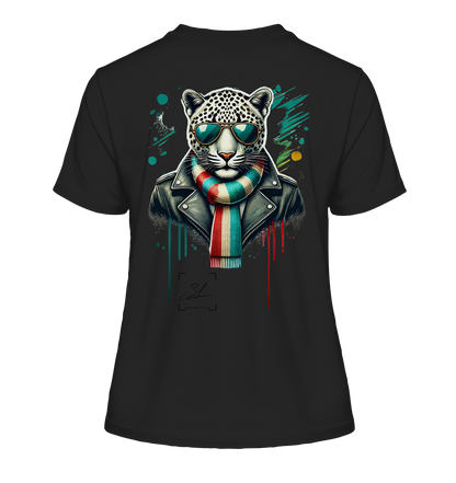 Urban Leopard - Fitted Ladies Organic Shirt