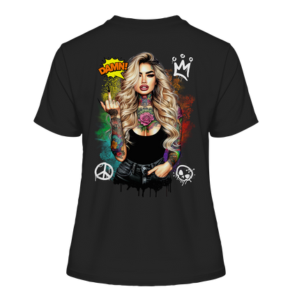 Ink Queen - Fitted Ladies Organic Shirt