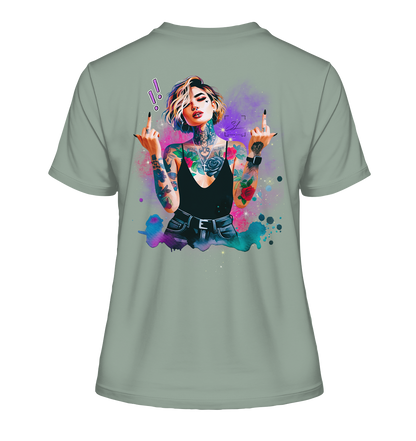 Rebel Rose - Fitted Ladies Organic Shirt