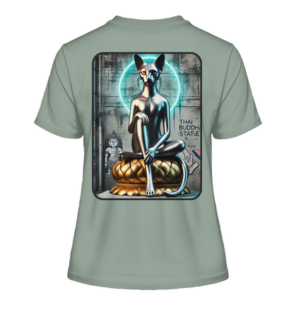 Mystic Cat - Fitted Ladies Organic Shirt