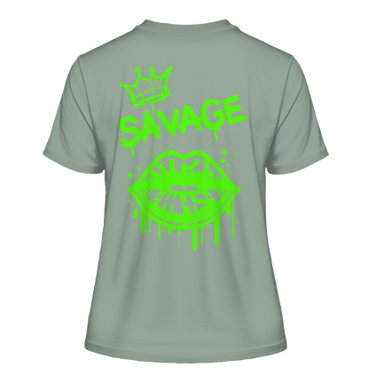 Kiss of Attitude - Fitted Ladies Organic Shirt