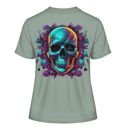 Galactic Skull - Fitted Ladies Organic Shirt