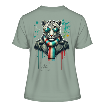 Urban Leopard - Fitted Ladies Organic Shirt