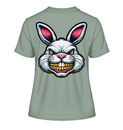 ToothBunny Terror - Fitted Ladies Organic Shirt