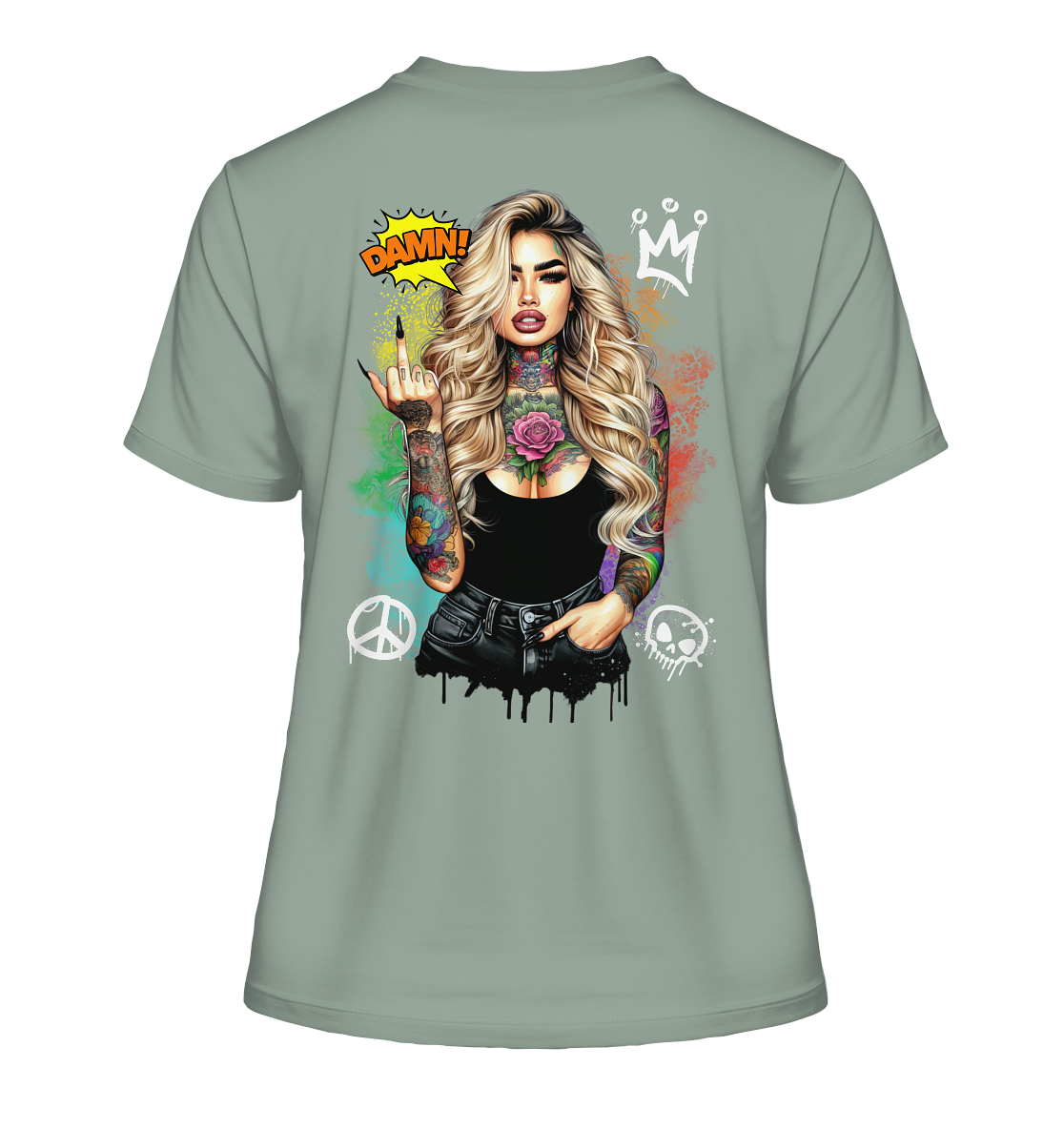 Ink Queen - Fitted Ladies Organic Shirt
