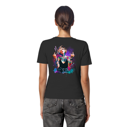 Rebel Rose - Fitted Ladies Organic Shirt