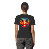 Tropical Sunset - Fitted Ladies Organic Shirt