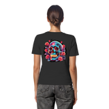 Glow Skull - Chemise bio ajustée pour femme