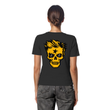 Golden Skull - Fitted Ladies Organic Shirt