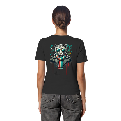 Urban Leopard - Fitted Ladies Organic Shirt