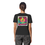 Summer Party Vibes - Fitted Ladies Organic Shirt