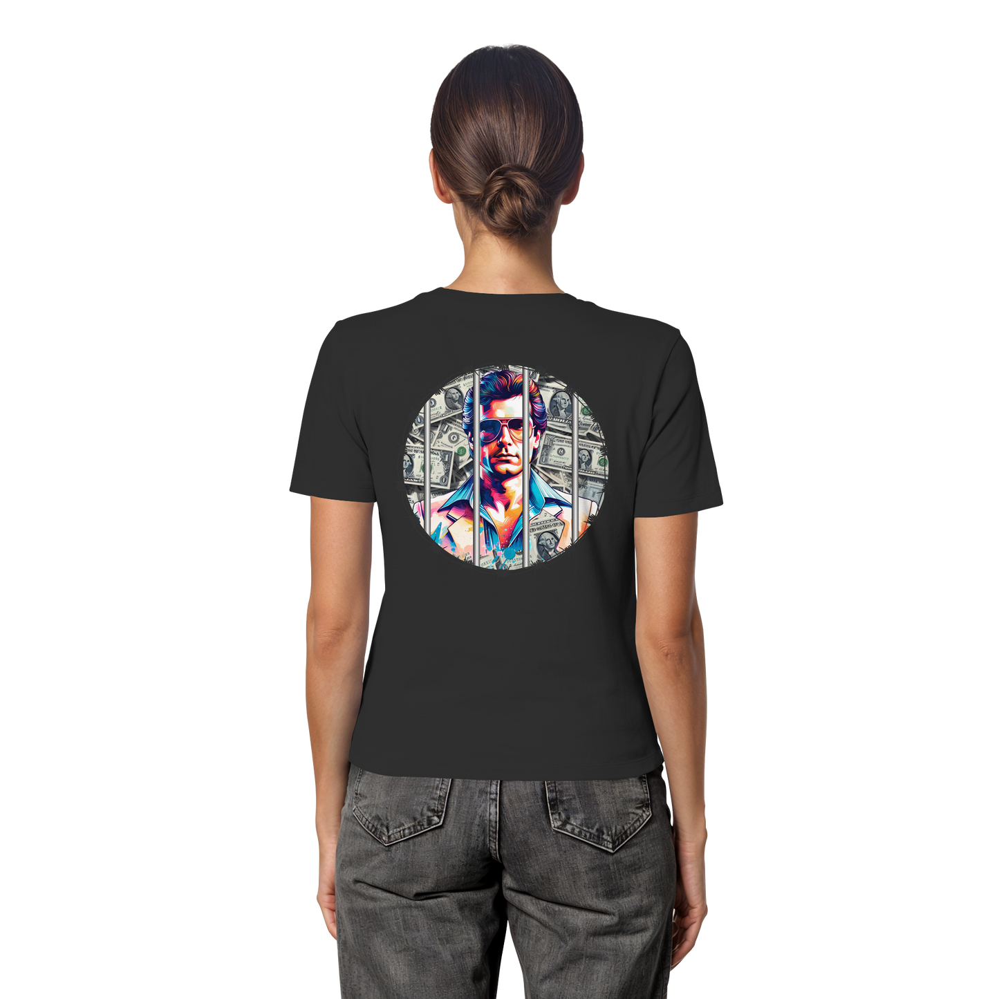 Money Maker - Fitted Ladies Organic Shirt
