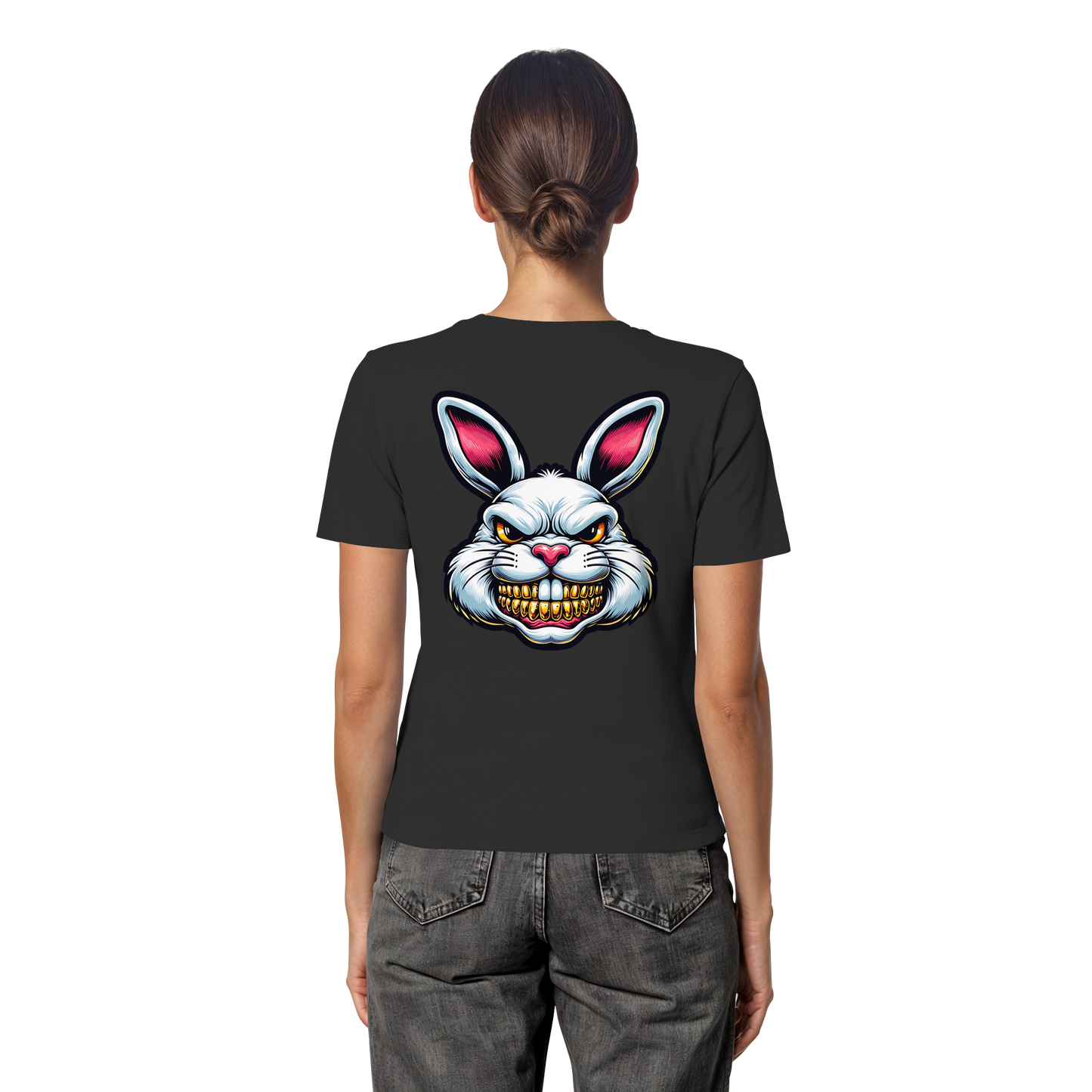 Tooth Bunny - Fitted Ladies Organic Shirt
