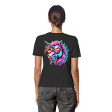 Funky Unicorn - Chemise bio ajustée pour femme